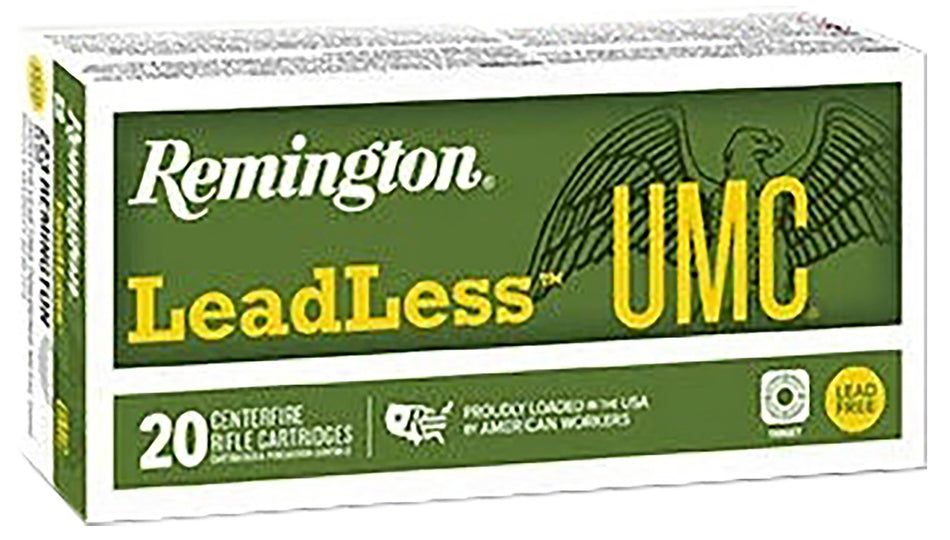 Remington .223 Remington UMC Leadless 55 grain Lead Free Jacketed ammunition