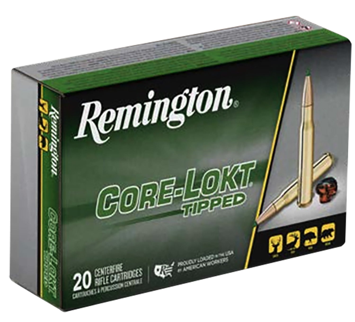 Remington 7mm PRC Core-Lokt Tipped 175 grain Core Lokt Tipped Polymer Tip ammunition