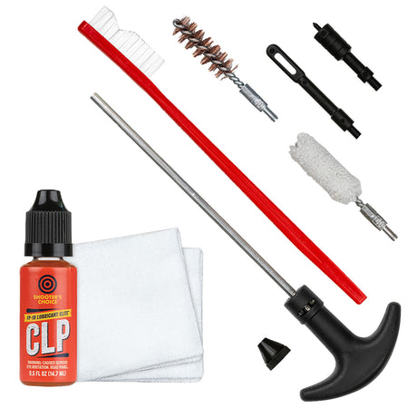 Shooters Choice .40 Caliber Pistol Cleaning Kit with Aluminum Rod SHFSRK40