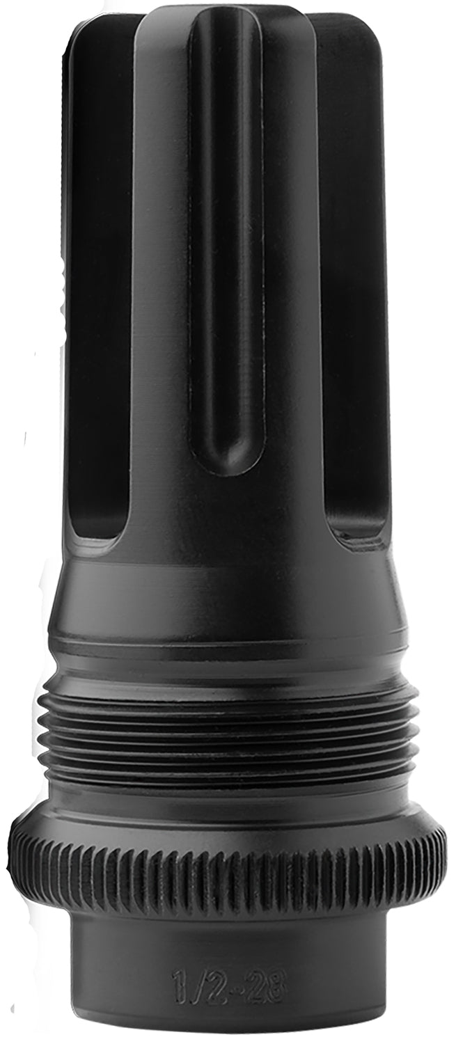 Advanced Armament 65038 BlackOut Flash Hider 7.62mm 5/8"-24 tpi Black Steel