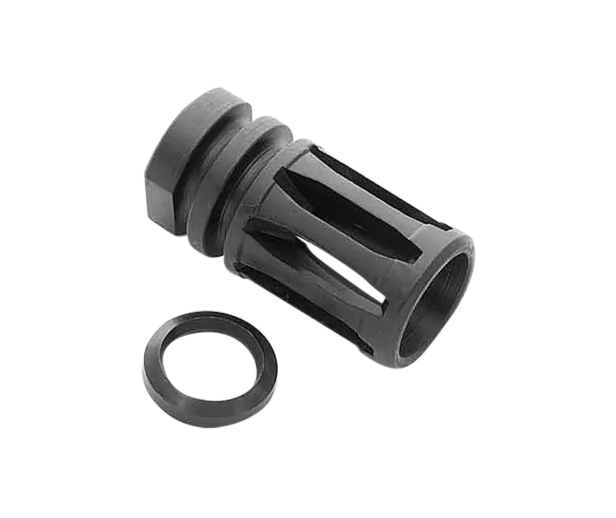 Anderson Flash Hider A2 Style 5.56x45mm 1/2-28 Threads Includes Crush Washer