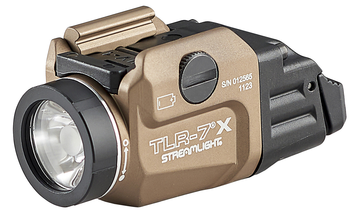 Streamlight 69456 TLR-7 X USB 500 Lumens Flat Dark Earth White LED Handgun Light