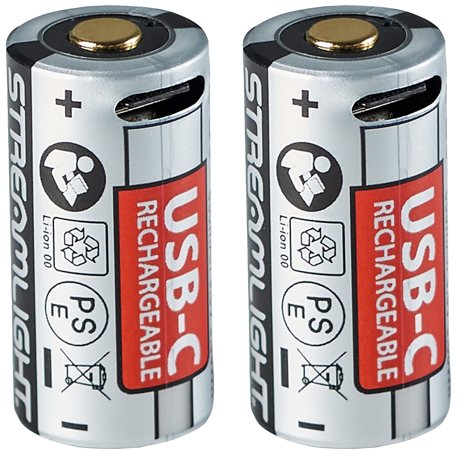 Streamlight 20237 SL-B9 USB Rechargeable Battery Pack with Integrated Charge Port, 2-Pack