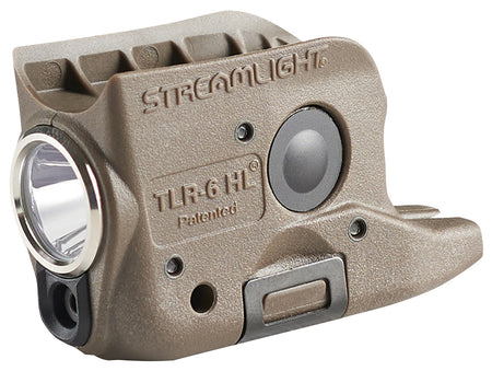 Streamlight 69341 TLR-6 HL 300 Lumens Flat Dark Earth Glock 42/43/43X/48 Light & Red Laser