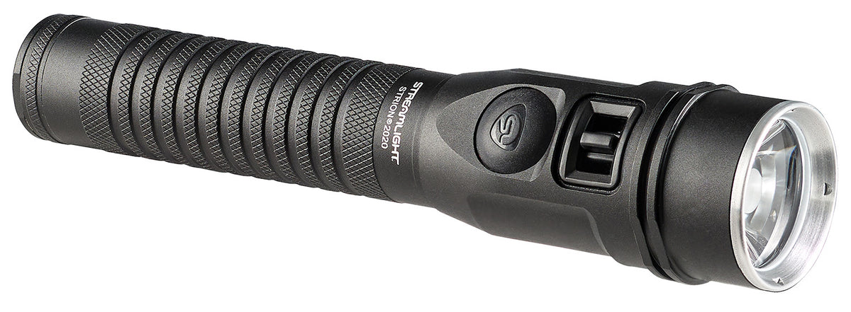Streamlight 74434 Strion 2020 1200 Lumens Black Anodized White LED Flashlight with Charging Cradle