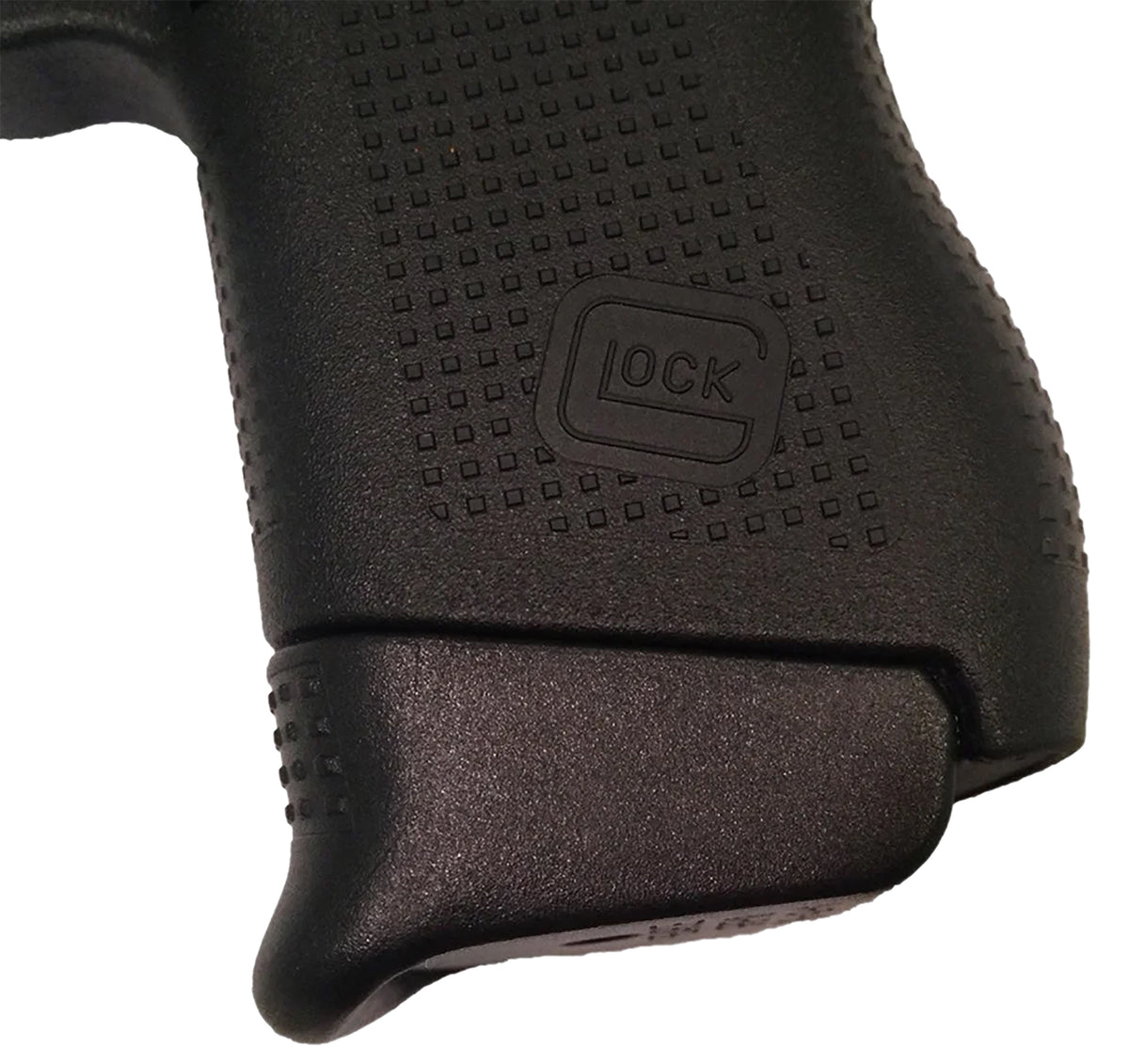 Pearce Grip PG42+1 Black Polymer Magazine Extension – Glock G42, Adds 1 Round, Factory Texture Pattern