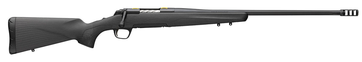Browning 035602282 X-Bolt Pro Full Size 6.5 Creedmoor 4+1 22" Matte Blued Fluted Sporter SR Barrel, Blued Drilled & Tapped/X-Lock Mount Steel Receiver, Black Fixed Synthetic Stock