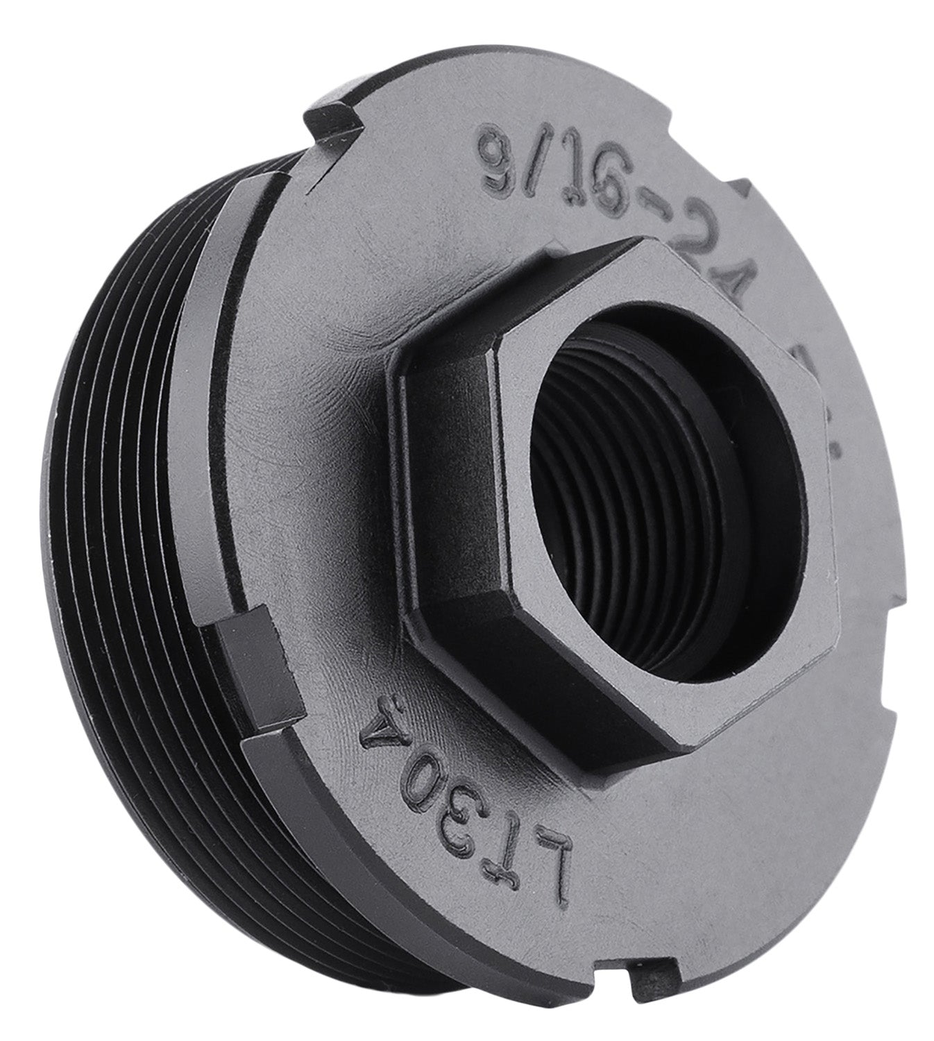 Dead Air LT301 Direct Thread HUB Mount 1/2"-28 4140 High Tensile Alloy Steel Black