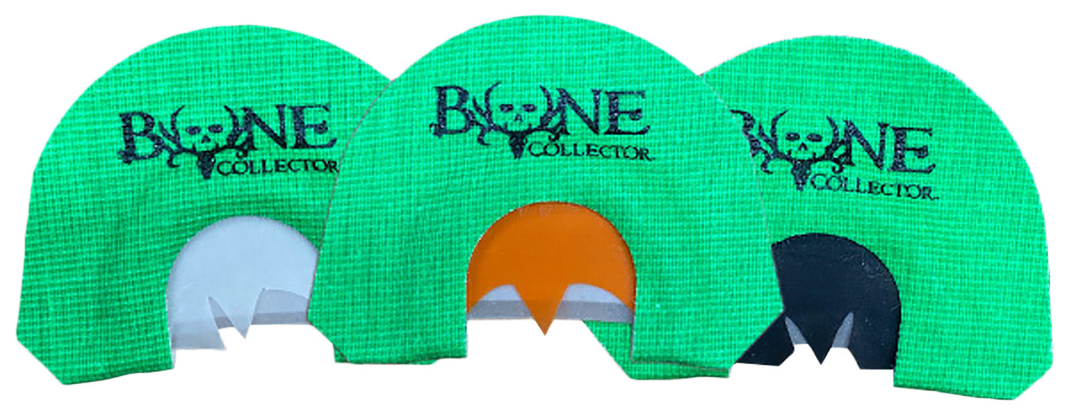 Bone Collector BC140009 Lucky Lady Combo 3-Pack Diaphragm Turkey Calls Green