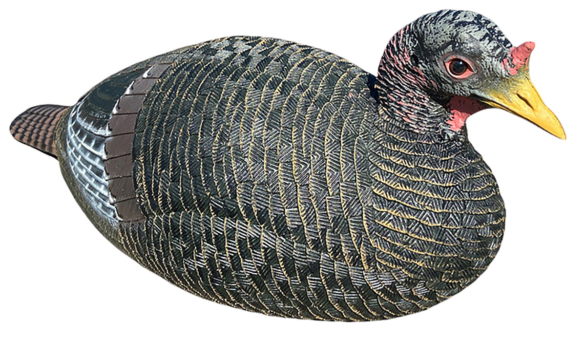 Bone Collector BC150006 Realistic Lay Down Hen Turkey Hunting Decoy Multi-Color