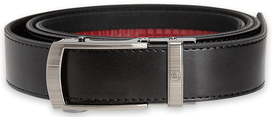 Team Nexbelt Operating PCS5741 Black Leather EDC Bond Belt 1.375" Wide