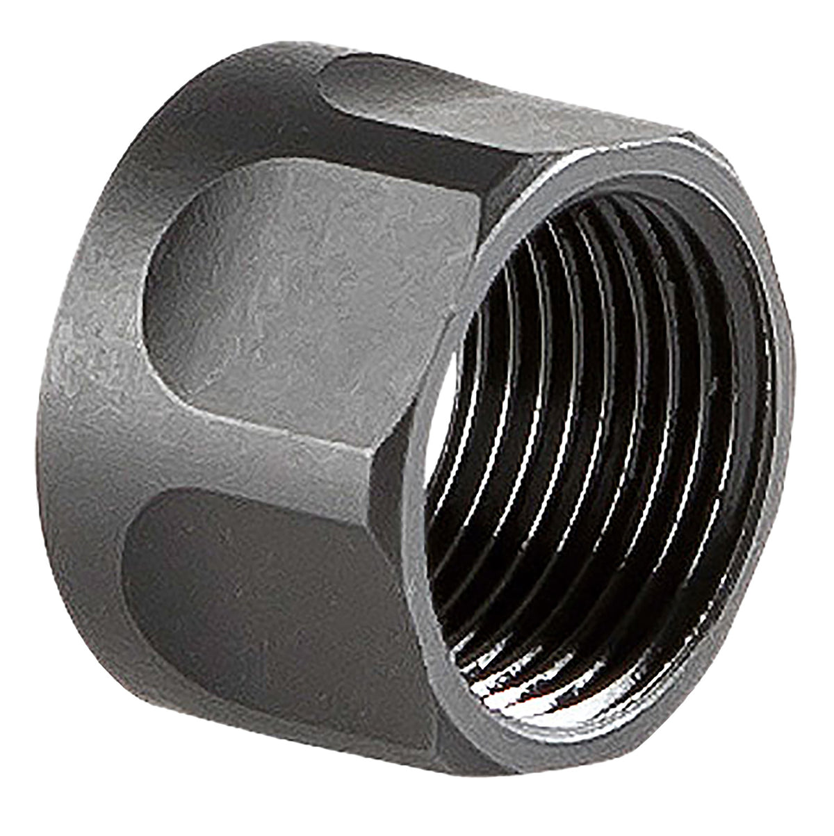 Dead Air DA424 1/2"x28 Thread Protector for Mask Adapters Steel Black