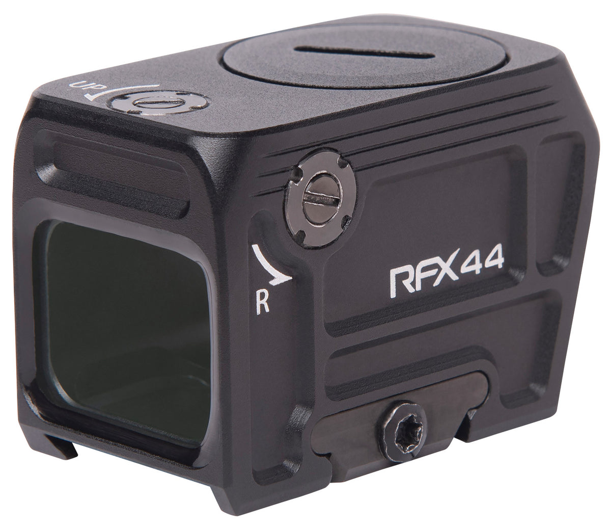 Viridian RFX44 Black 5 MOA Closed Emitter Green Dot 1x Pistol Sight ACRO and Shield RMSc Mount