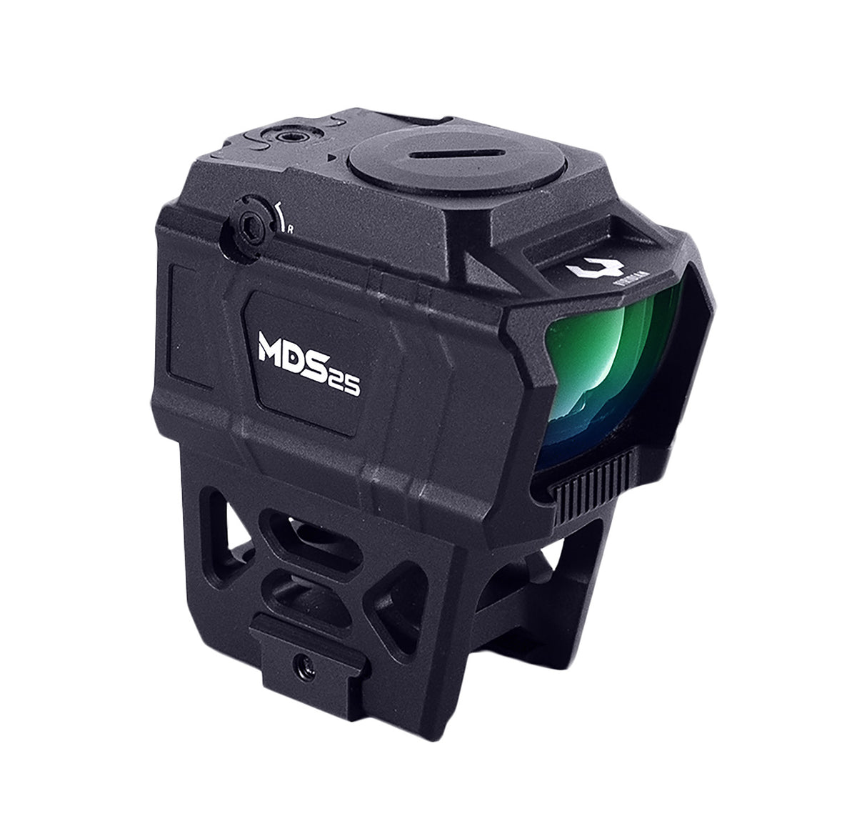 Viridian MDS25 Black 1x 29mm 3 MOA Green Dot Compact Modern Dot Sight