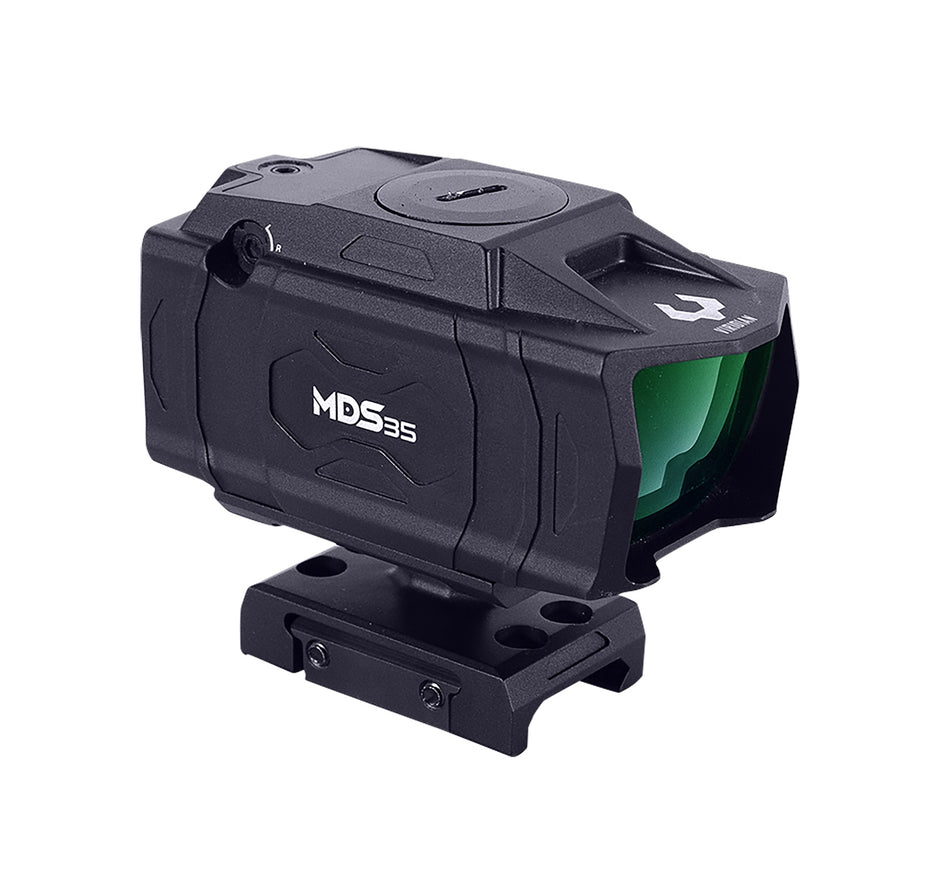 Viridian 981-0128 MDS35 1x36mm 3 MOA Green Dot Sight Black Anodized