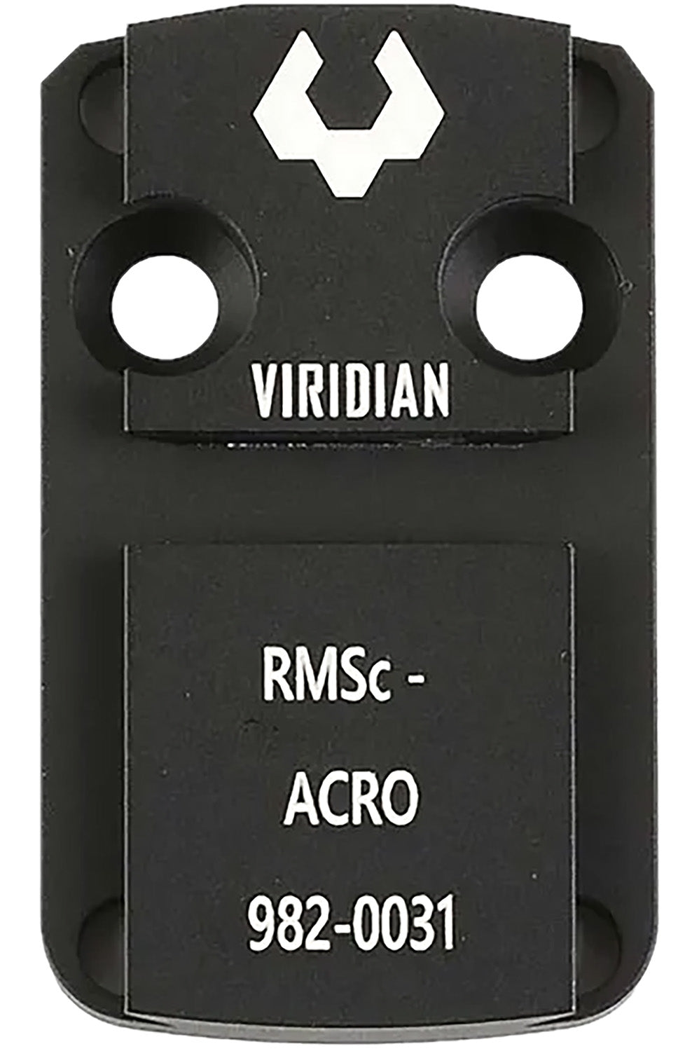 Viridian RFX44 Shield RMSc Adapter for Reflex Sight Black Anodized