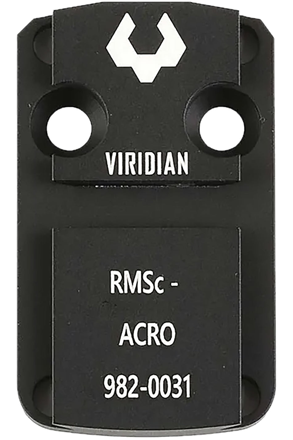 Viridian RFX44 Shield RMSc Adapter for Reflex Sight Black Anodized