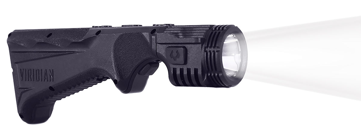 Viridian 9120089 4LUX 2K Foregrip Weapon Light Black 2000 Lumens White LED M-LOK Compatible