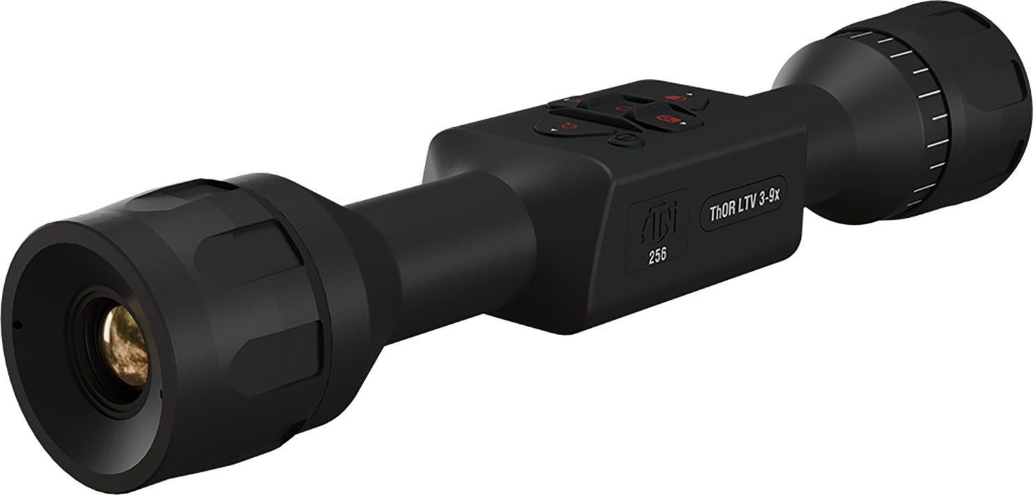 ATN Thor LTV 3-9x25mm Thermal Rifle Scope Multi Reticle 256x192 Resolution 50Hz Black