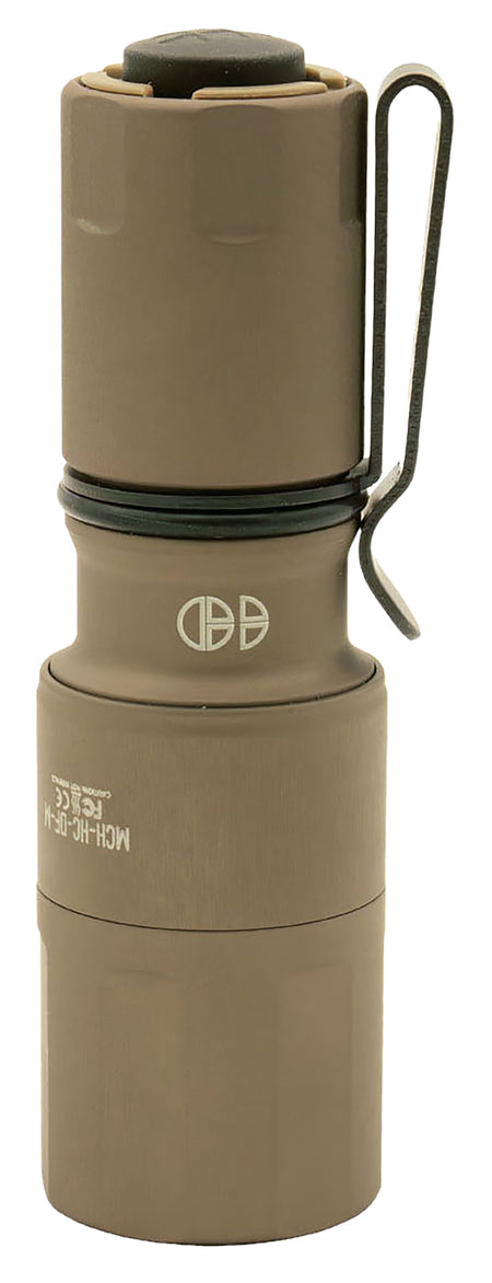Cloud Defensive CD2007HCDFP350FDE MCH-HC Micro FDE 800 Lumen Dual Fuel Flashlight White LED