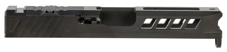 True Precision Inc TPG19SBCRMR Black DLC Axiom Optic Cut Slide Fits Glock 19 Gen1-3