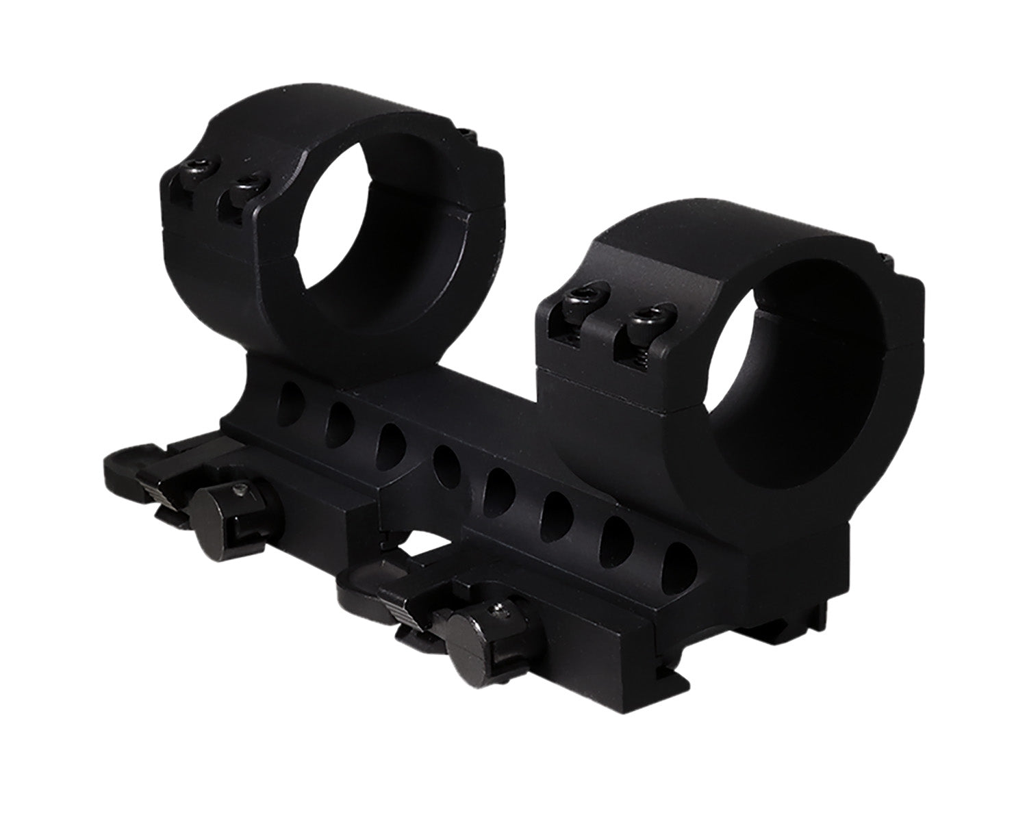 Samson 030009501 DMR 34mm Scope Ring/Mount Combo Black Anodized 0-Inch Offset