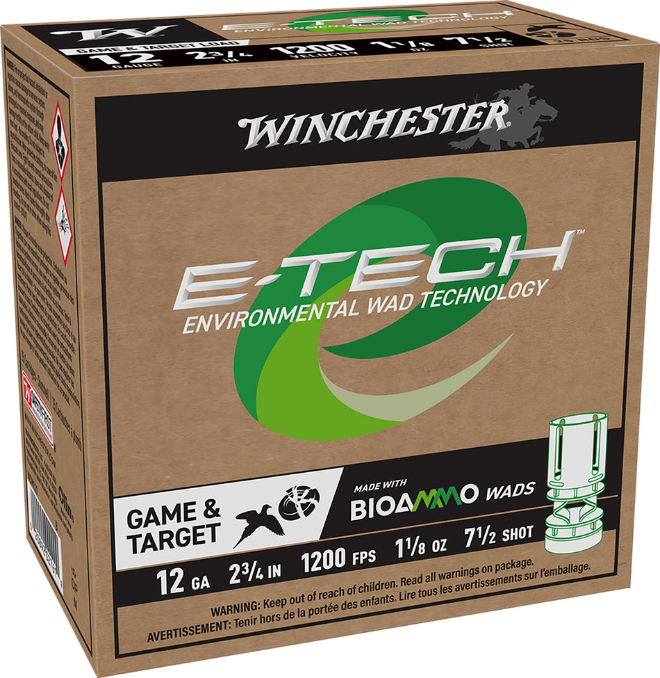 Winchester WCM127 E-Tech                                                                                                                                                                                                          12 Gauge 2.75" 1-1/8oz 7