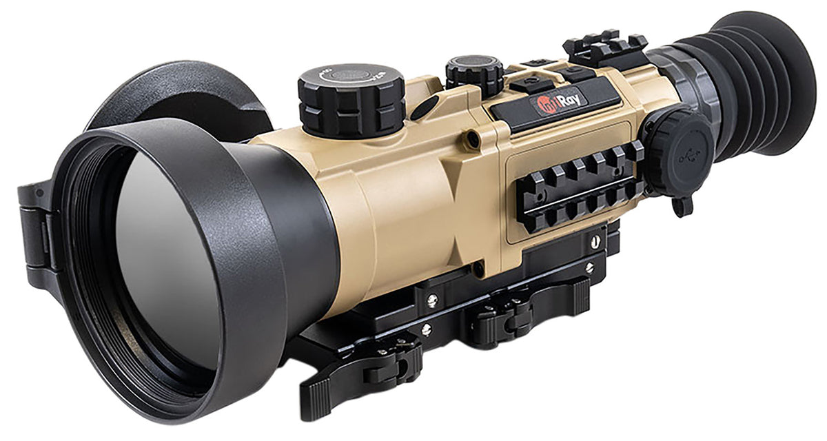InfiRay Outdoor RICO Hybrid 640 Thermal Clip-On Weapon Sight 4x 75mm Black