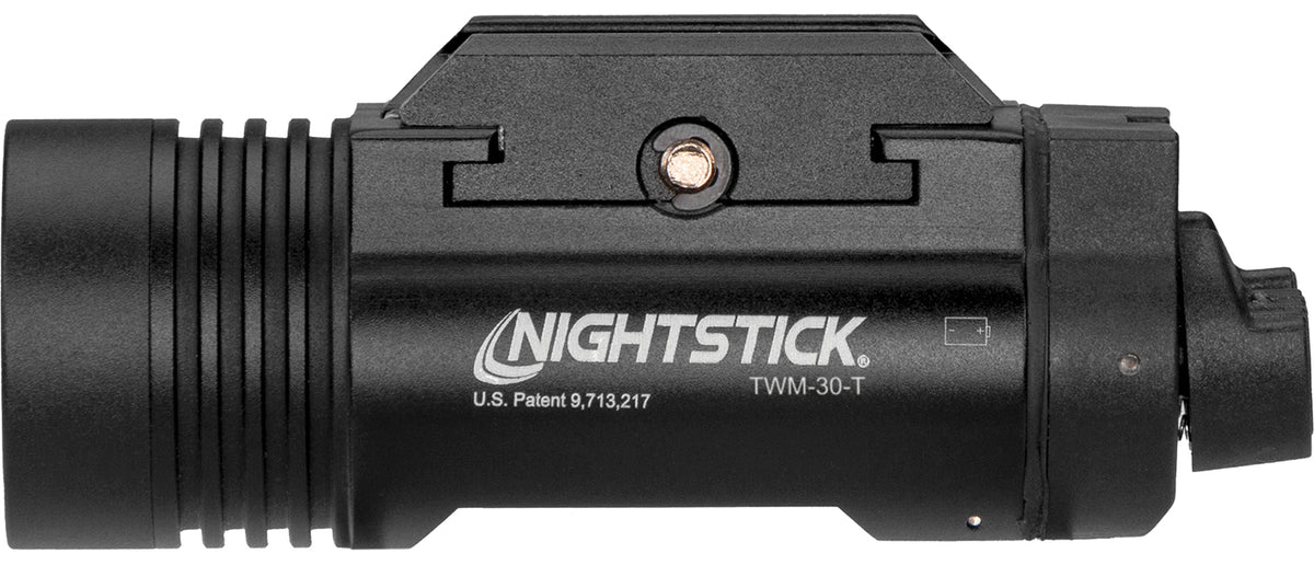 Nightstick TWM30T Turbo Tactical Weapon-Mounted Light 1200 Lumens White LED Ambidextrous Switch Black Anodized