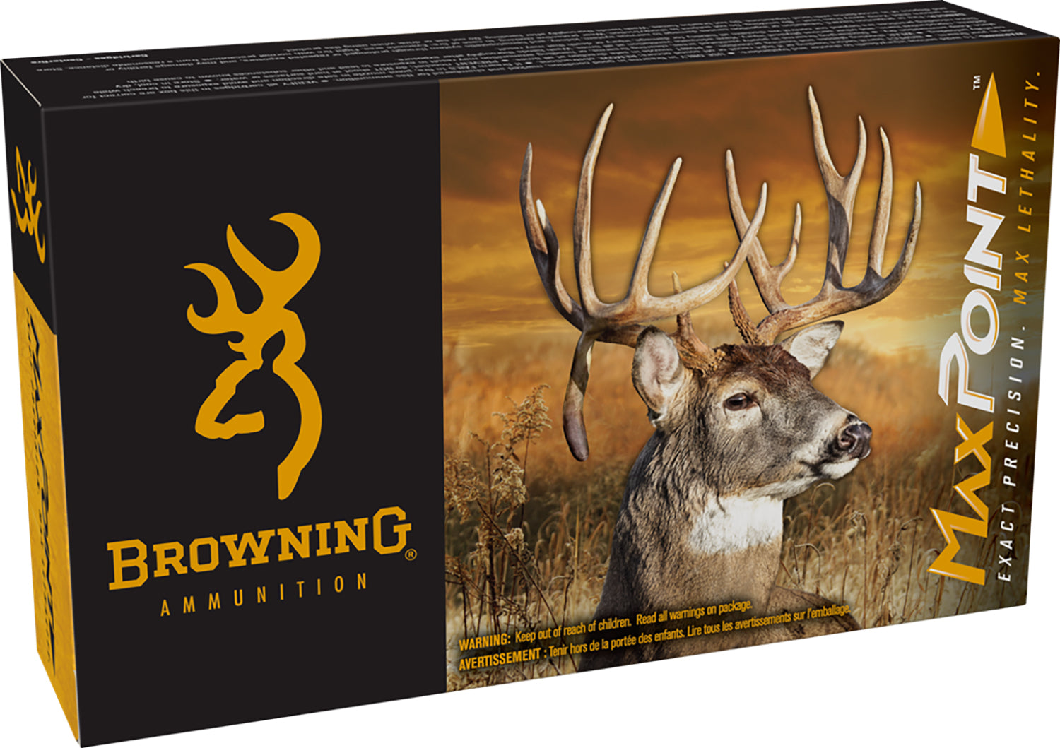 Browning 6.5 PRC Max Point 140 grain Polymer Tip ammunition