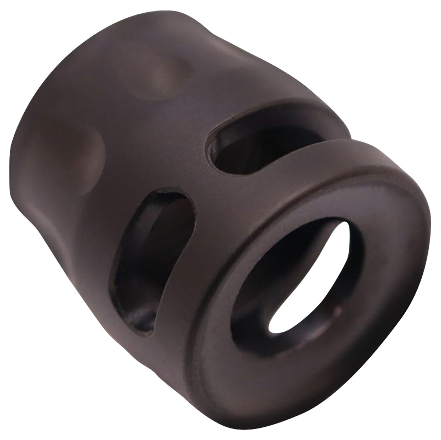 True Precision Micro Compensator S-Type Black DLC 416R SS 1/2x28 Threads 9mm/380