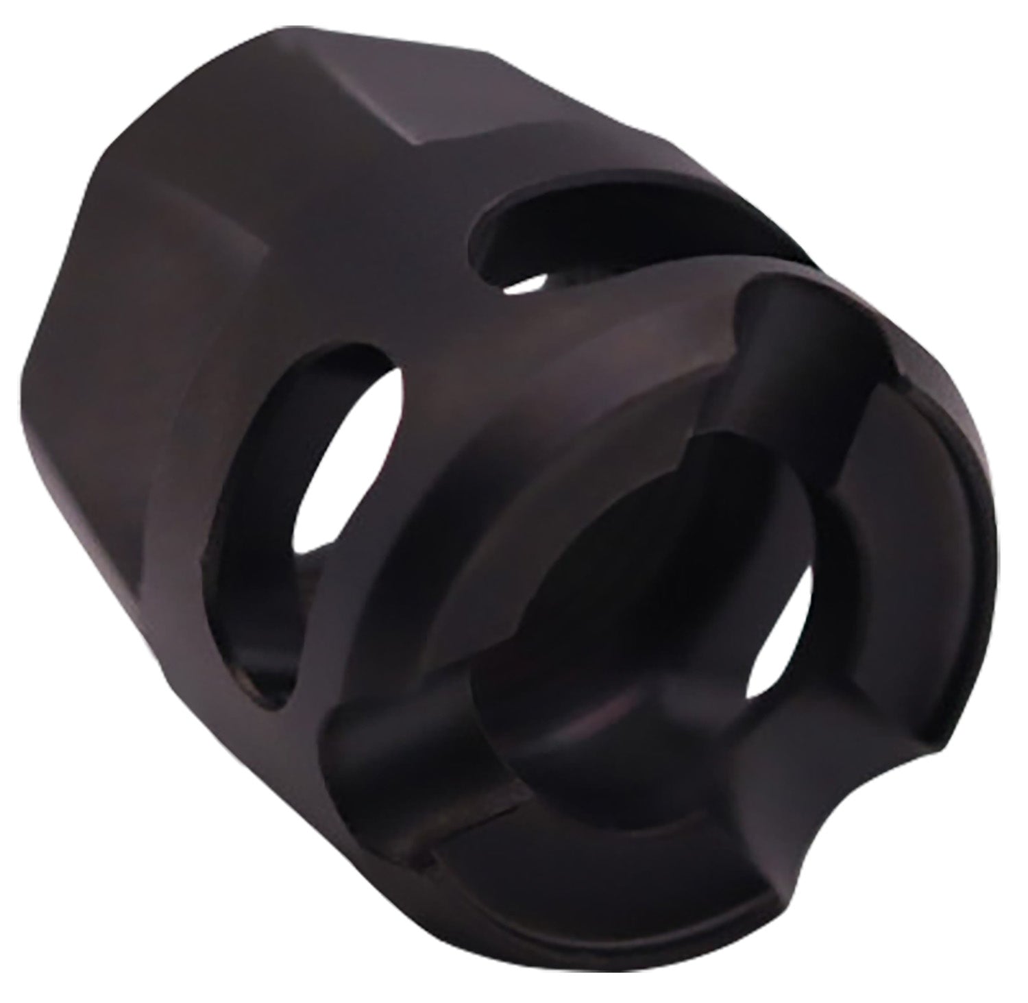 True Precision Micro Compensator Y-Type Black DLC 416R SS 1/2x28 Threads 9mm/380