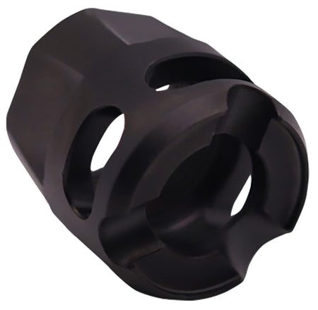True Precision Micro Compensator Y-Type Black DLC 416R SS 1/2x28 Threads 9mm/380