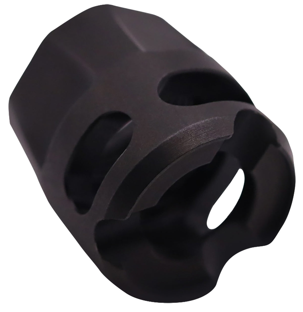 True Precision Micro Compensator Y-Type Black Nitride 416R SS 1/2x28 Threads 9mm/380