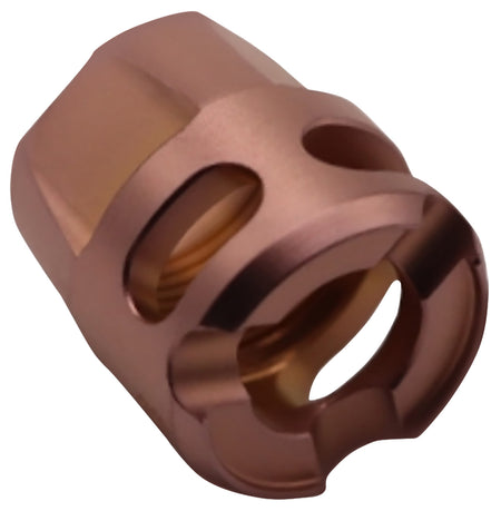 True Precision Micro Compensator Y-Type Copper 416R SS 1/2x28 Threads 9mm/380