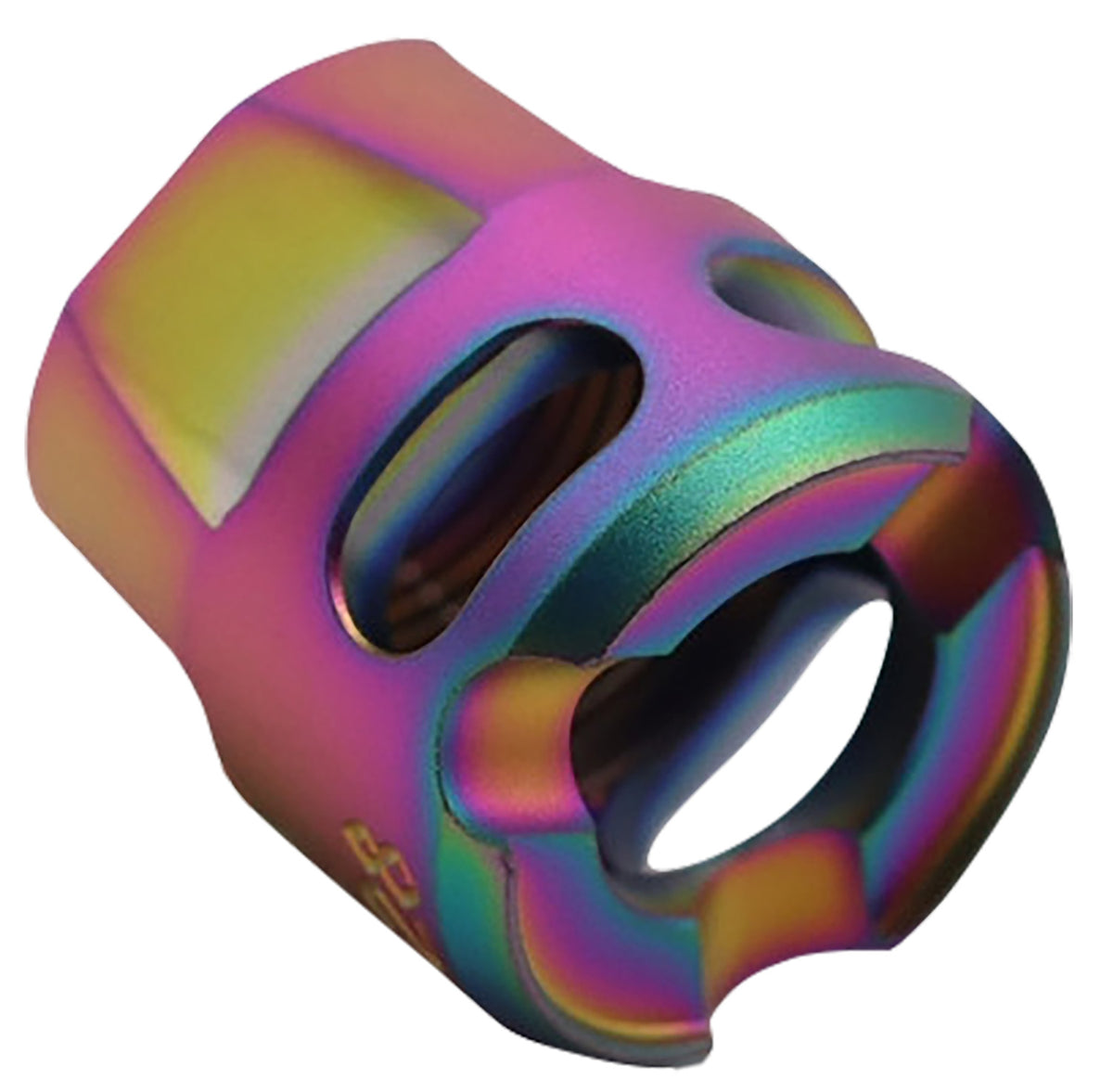 True Precision Micro Compensator Y-Type Spectrum 416R SS 1/2x28 Threads 9mm/380