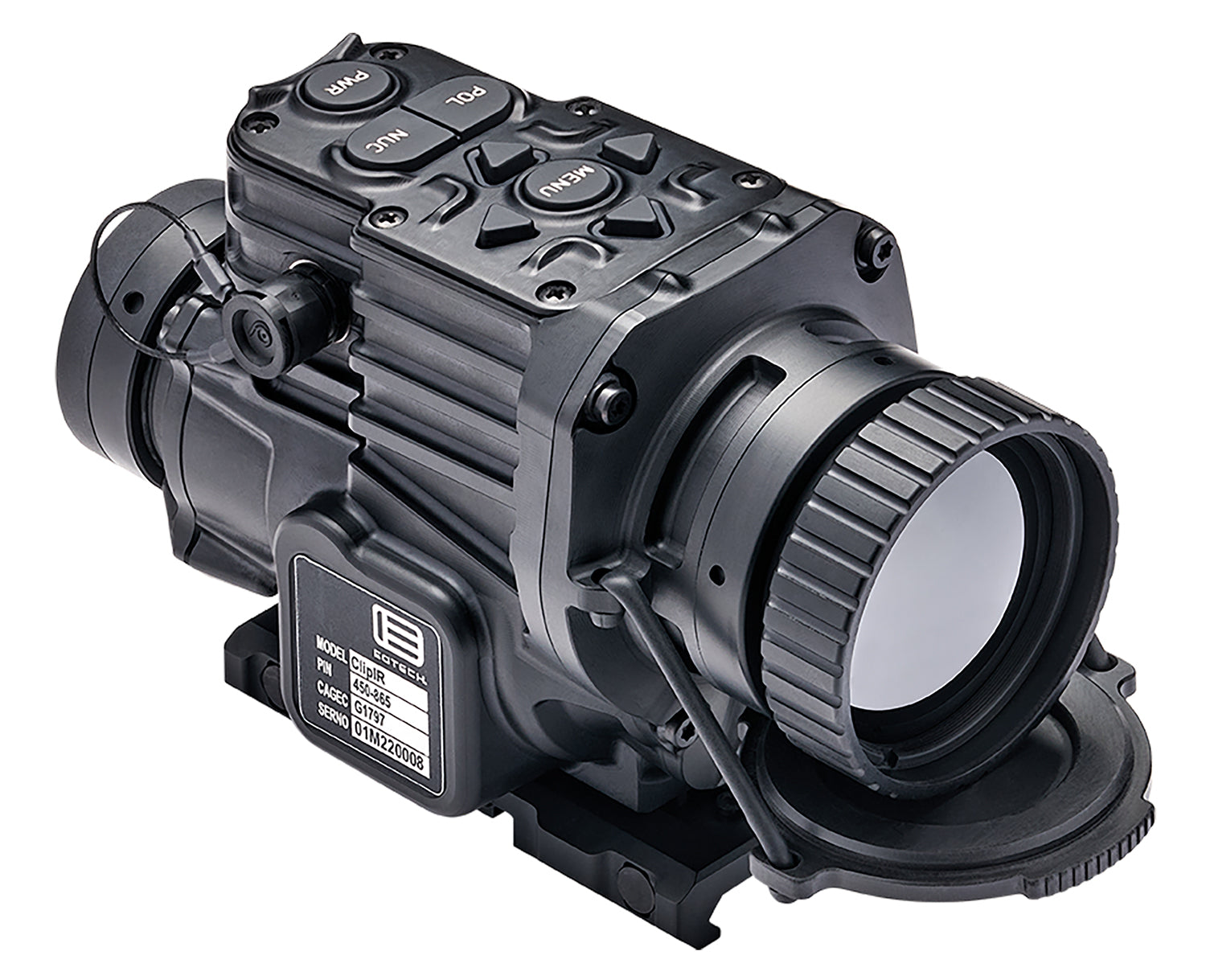 Eotech MK2 ClipIR-MR Uncooled Thermal Clip-On Sight Black 1-8x Multiple Reticle