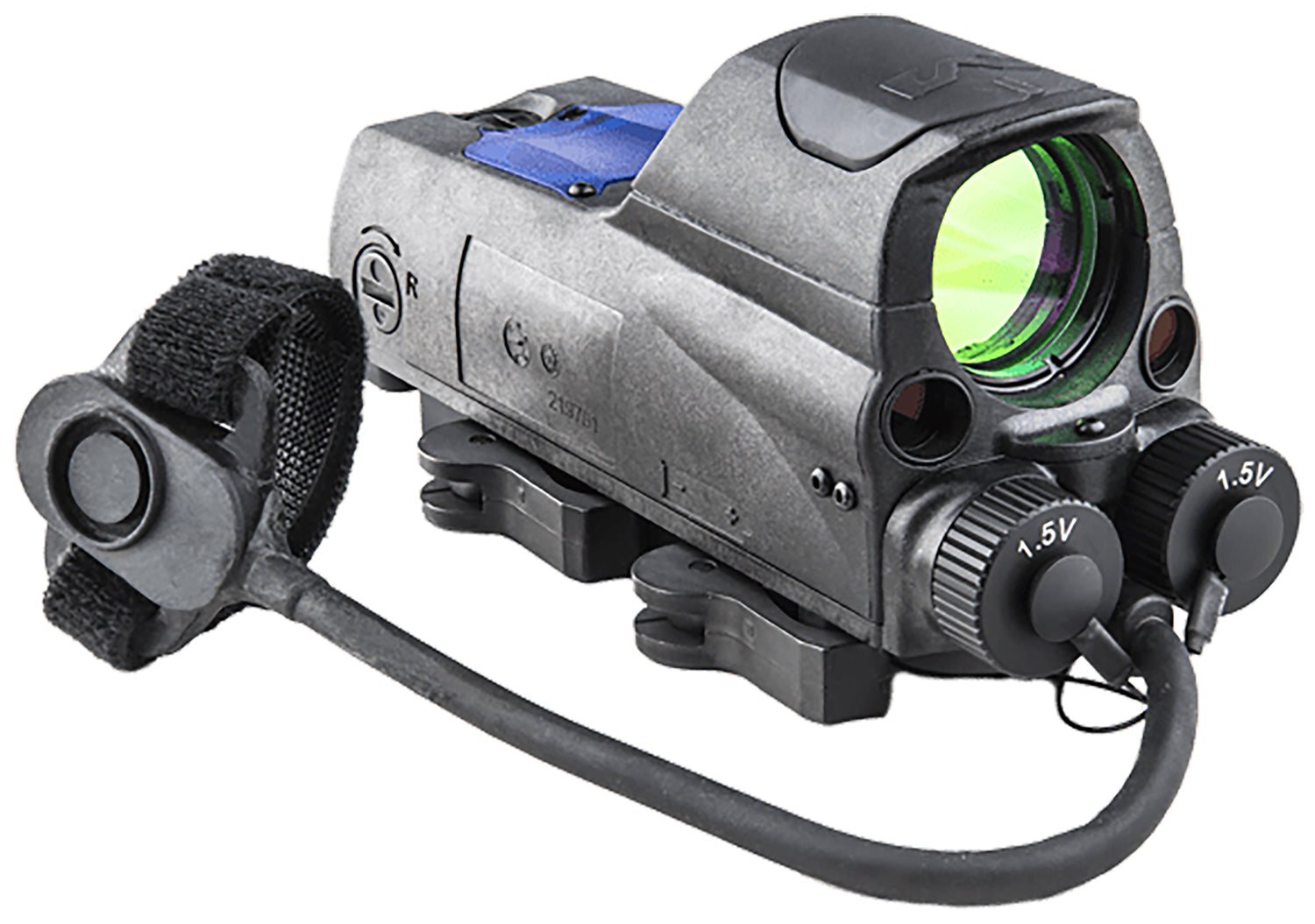 Meprolight USA 0687743 MOR PRO 1x 30mm Bullseye Reticle Red Dot, Green & IR Laser