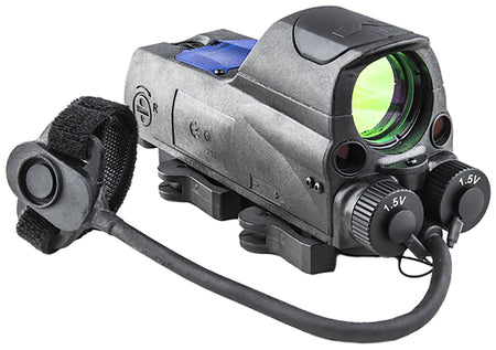 Meprolight USA 0687743 MOR PRO 1x 30mm Bullseye Reticle Red Dot, Green & IR Laser