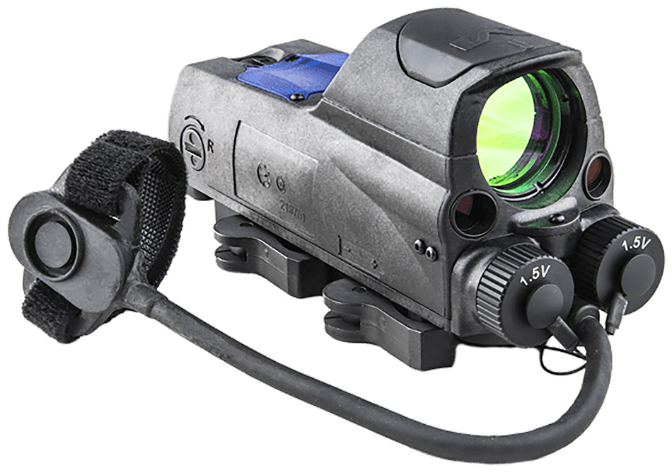 Meprolight USA 0687743 MOR PRO 1x 30mm Bullseye Reticle Red Dot, Green & IR Laser
