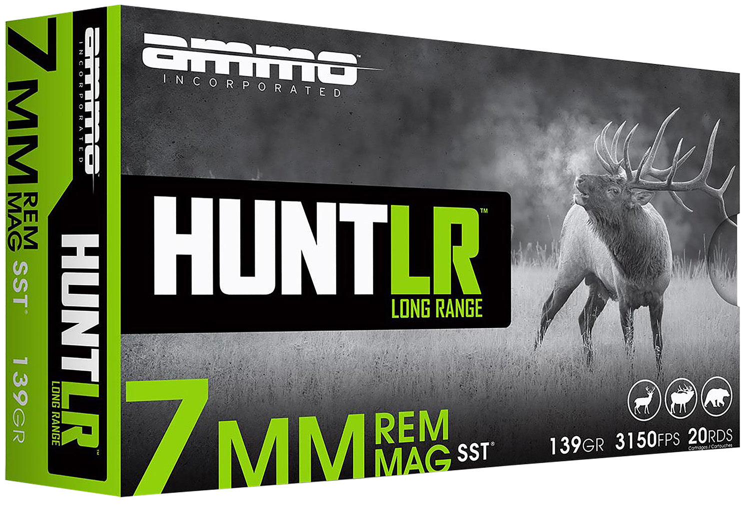 Ammo Inc Hunt Super Shock Tip 139 Grain 7mm Remington Mag  818778023646