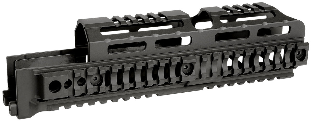 Midwest Industries MIAKALPHAQR10 AK-47/AK-74 Alpha 10.0" Aluminum Drop-In Handguard Black