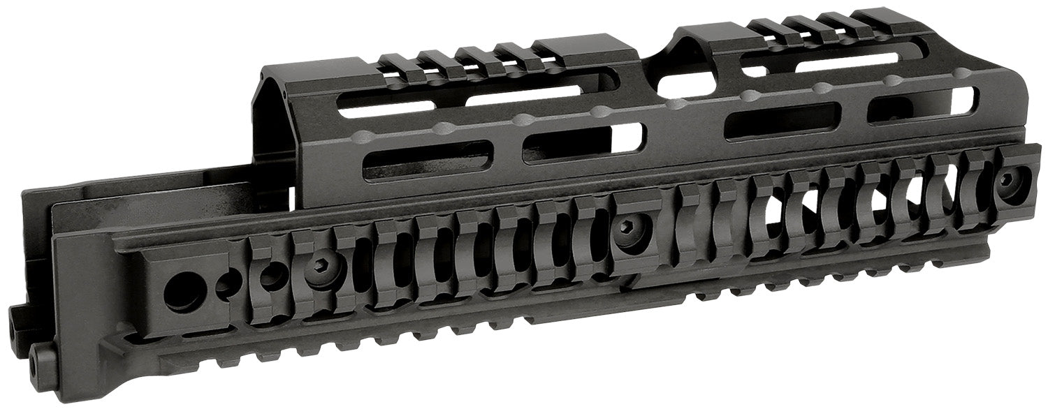 Midwest Industries MIAKALPHAQR10 AK-47/AK-74 Alpha 10.0" Aluminum Drop-In Handguard Black