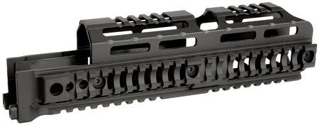 Midwest Industries MIAKALPHAQR10 AK-47/AK-74 Alpha 10.0" Aluminum Drop-In Handguard Black