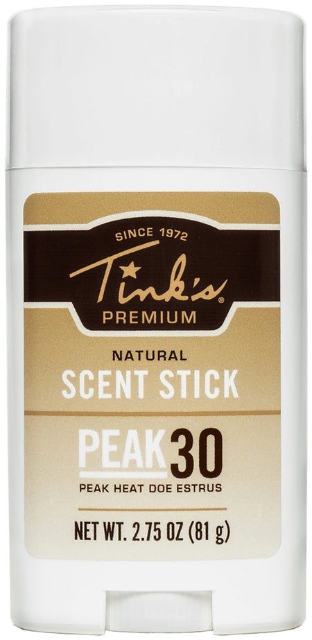 Tinks W6227 Peak30 Deer Attractant Scent Stick 2.75 oz Stick