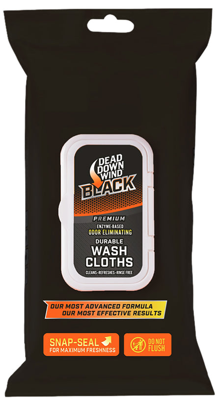 Dead Down Wind Black Premium Scent-Free Field Wash Cloths 40 Count
