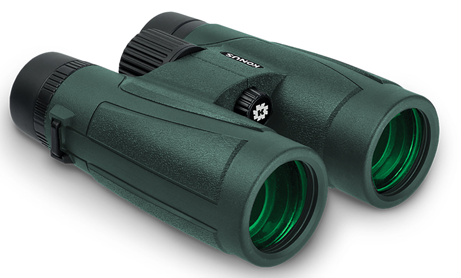 Konus 2273 Regent-HD 10x42 BaK-4 Roof Prism Wide Angle Center Focus Binoculars Black