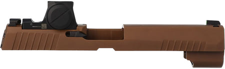 Sig Sauer 8901571 P320 Full/Carry/Compact RXP Stainless Slide 9mm Luger Coyote Brown Serrated ROMEO-X Pro 4.7" Barrel