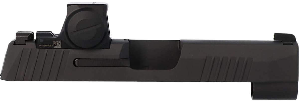 Sig Sauer P365XL Factory 3.7" 9mm Black Cerakote Stainless Serrated Slide with ROMEO-X Optic