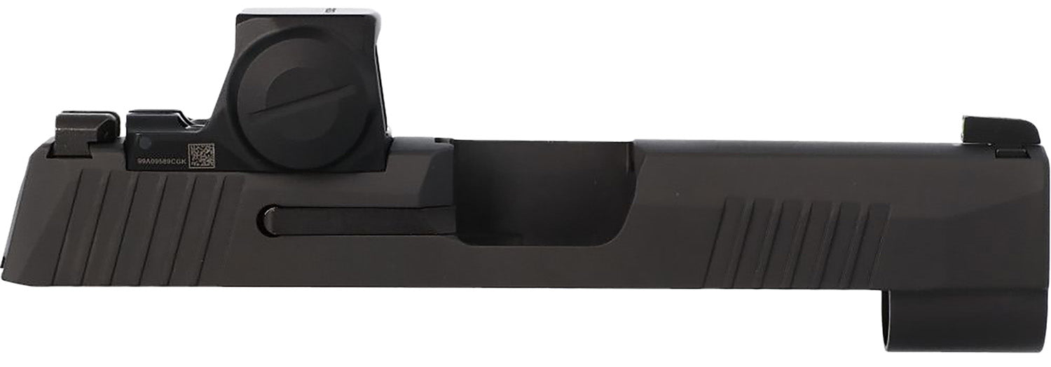 Sig Sauer P365XL Factory 3.7" 9mm Black Cerakote Stainless Serrated Slide with ROMEO-X Optic